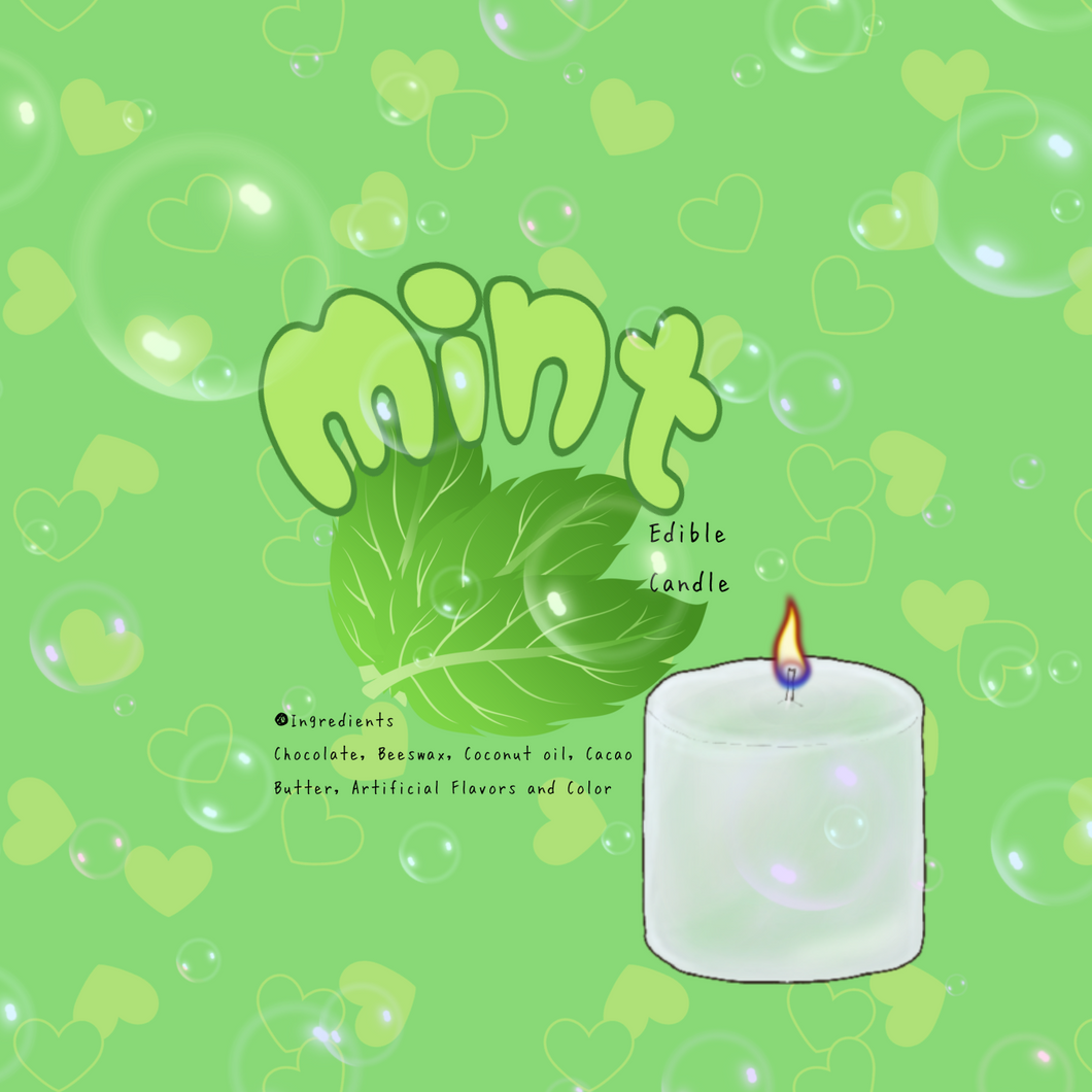 Mint Bubble Candles