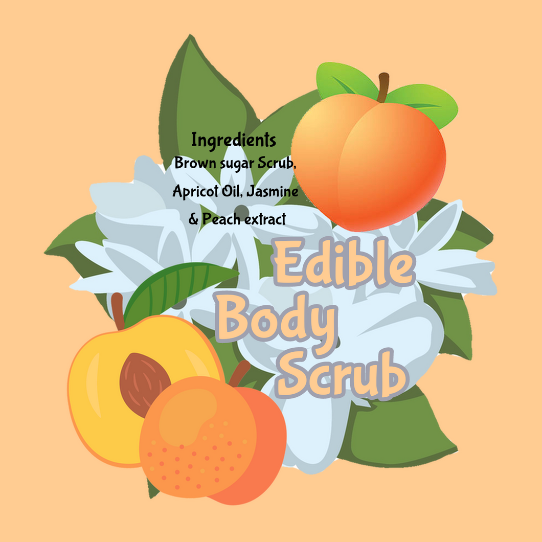 Apricot Peach Jasmine Body Scrub