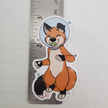 Load image into Gallery viewer, 3&quot; Flix the Fox Vinyl Sticker
